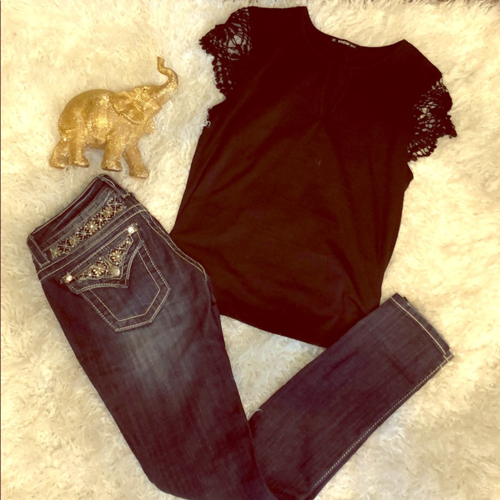 Miss me jeans signature-rise skinny